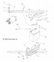BATTERY AND CABLES