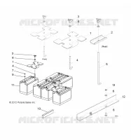 ELECTRICAL, BATTERIES AND HOLD DOWN
