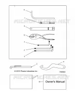 REFERENCES, TOOL KIT AND OWNERS MANUALS