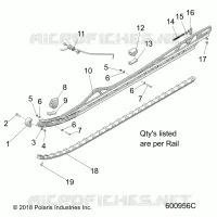 SUSPENSION, RAIL MOUNTING