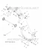 SUSPENSION REAR CRANK