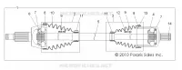 DRIVE TRAIN, FRONT DRIVE SHAFT