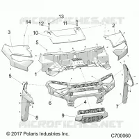 HOOD AND FRONT FACIA