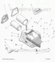 ENGINE, AIR INTAKE