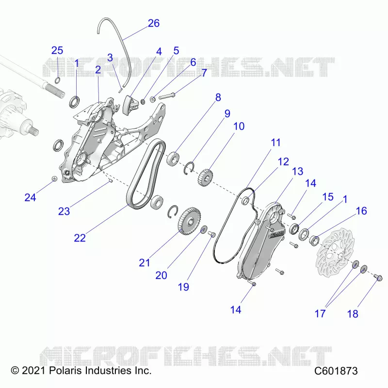 DRIVE TRAIN, CHAINCASE