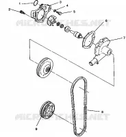 WATER PUMP CLASSIC E942865 AND  CLASSIC TOURING E942875 (49274027400041)