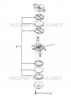 FUEL PUMP XLT TOURING  0963357 AND EUROPEAN XLT TOURING  E963357 (4931923192C012)