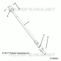 DRIVE TRAIN, REAR PROP SHAFT