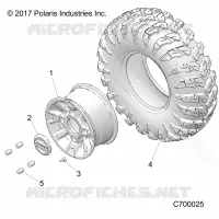 WHEELS, FRONT