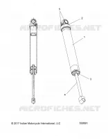 SUSPENSION, REAR SHOCK TRACK (SP)