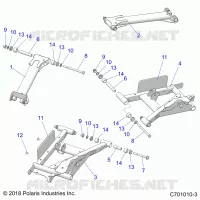 REAR SUSPENSION CONTROL ARMS