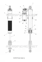 FRONT SUSPENSION SHOCK (7043597)