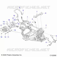 CHASSIS, FRAME ASM AND SWINGARM