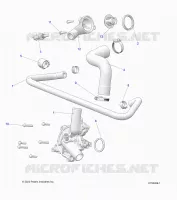 ENGINE, WATERPUMP AND BYPASS