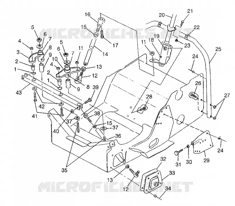 STEERING 700 RMK 0970966, 700 SKS 0970566 AND EUROPEAN 700 SKS E970566 (4938573857B005)