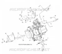 ENGINE, MOUNTING