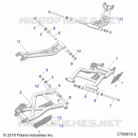 REAR SUSPENSION CONTROL ARMS