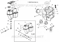 OIL TANK AND AIR BOX ASM.