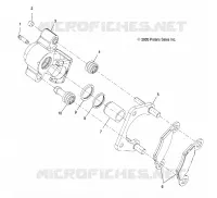 BRAKES, REAR CALIPER