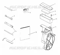 TOOL KIT    440 0952760, 440 SKS 0952560,  AND EUROPEAN 440 SKS E952560 (4929032903C006)