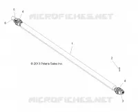 DRIVE TRAIN, FRONT PROP SHAFT