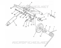 REAR TORQUE ARM 500 EFI / 0930674 AND  500 EFI SKS / 0930574 (4922962296022A)