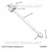 DRIVE TRAIN, FRONT PROP SHAFT
