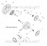 ENGINE, CRANKSHAFT AND PISTON