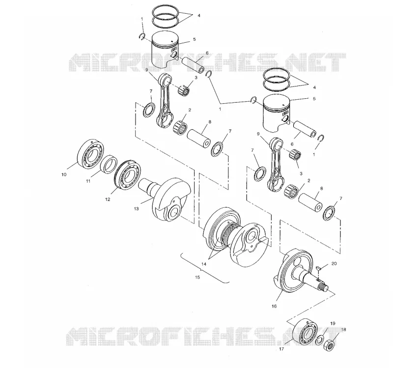 PISTON   CRANKSHAFT