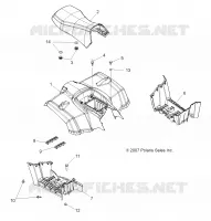 REAR CAB   SEAT