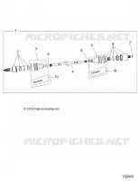 DRIVE TRAIN, REAR HALF SHAFT