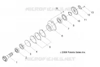 DRIVE TRAIN, GEAR SHAFT OUTPUT