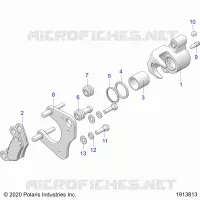 FRONT BRAKE CALIPER