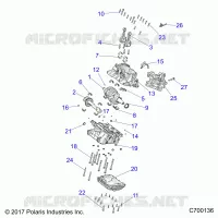 ENGINE, CRANKCASE AND CRANKSHAFT
