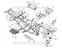 BUMPER / RACKS MOUNTING 6X6 400L W948740 (4926802680A007)