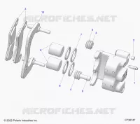 BRAKES, REAR CALIPER
