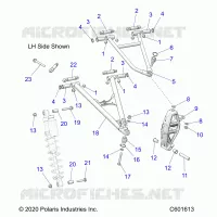FRONT WISHBONES