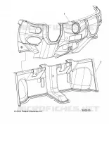 DASHBOARD, LOWER, HEATER, LH
