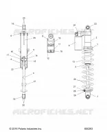 SUSPENSION, REAR SHOCK TRACK (7044563)