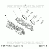 ENGINE, REED VALVE AND THROTTLE BODY ADAPTOR