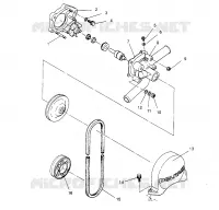 WATER PUMP RXL 0966768 (4932033203C009)