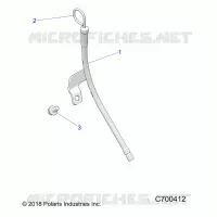 ENGINE, DIPSTICK