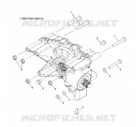 DRIVE TRAIN, REAR GEARCASE MOUNTING