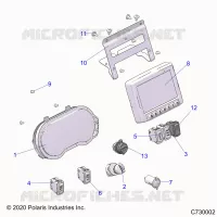 ELECTRICAL, DASH INSTRUMENTS