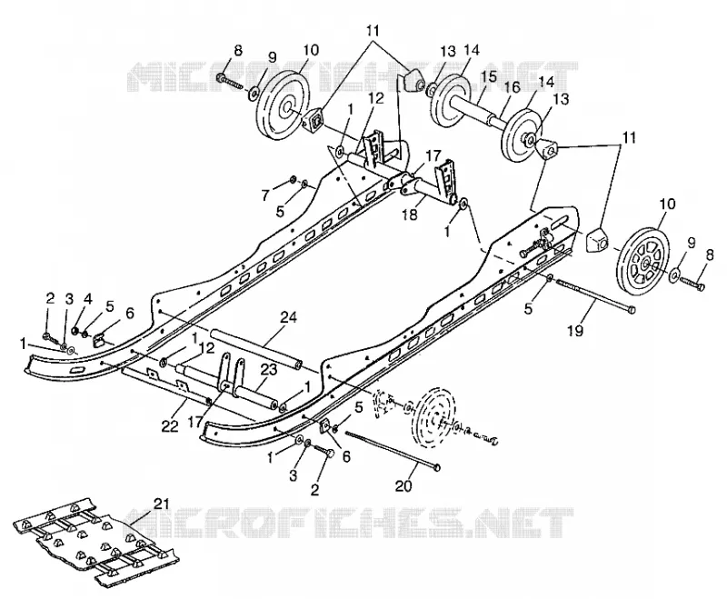 SUSPENSION RXL 0976768 (4938523852B011)