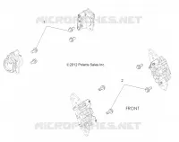 BARKE CALIPER MOUNTING