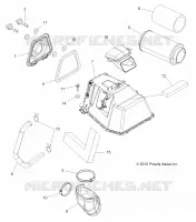 ENGINE, AIR INTAKE