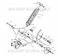 SWING ARM   SHOCK 6X6 400L W948740 (4926802680C004)