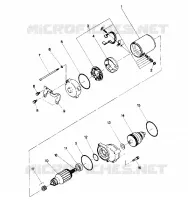 STARTING MOTOR ASSEMBLY (4913511351042A)
