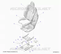 SEAT ASM., DRIVER / PASSENGER